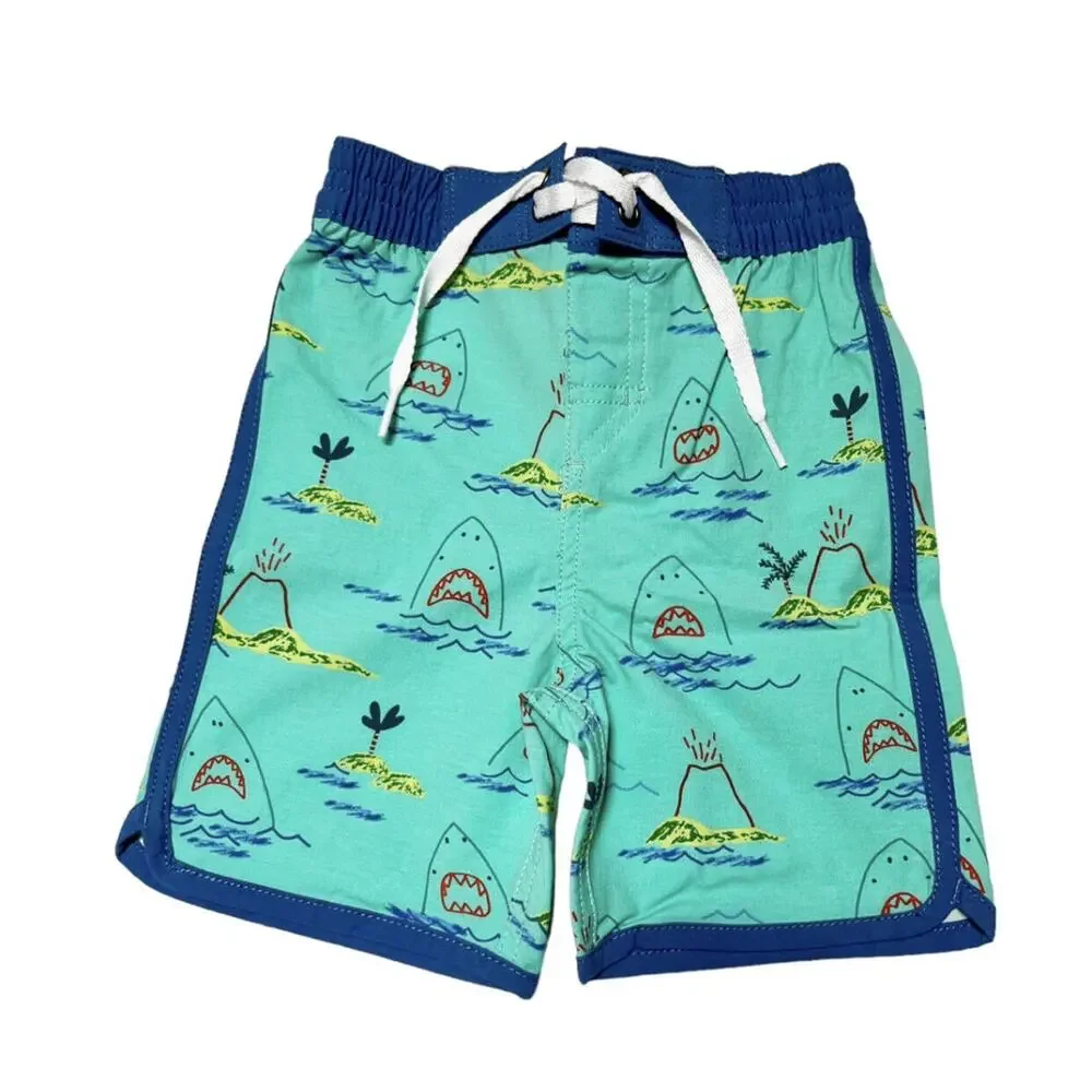 NWT Hanna Andersson Sunblock Board Shorts Size 24m